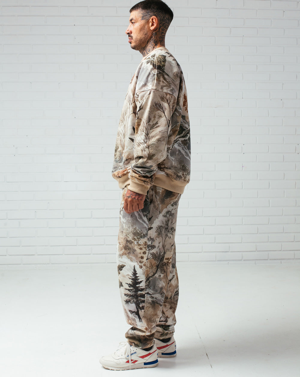 Crewneck Sweatshirt Camo