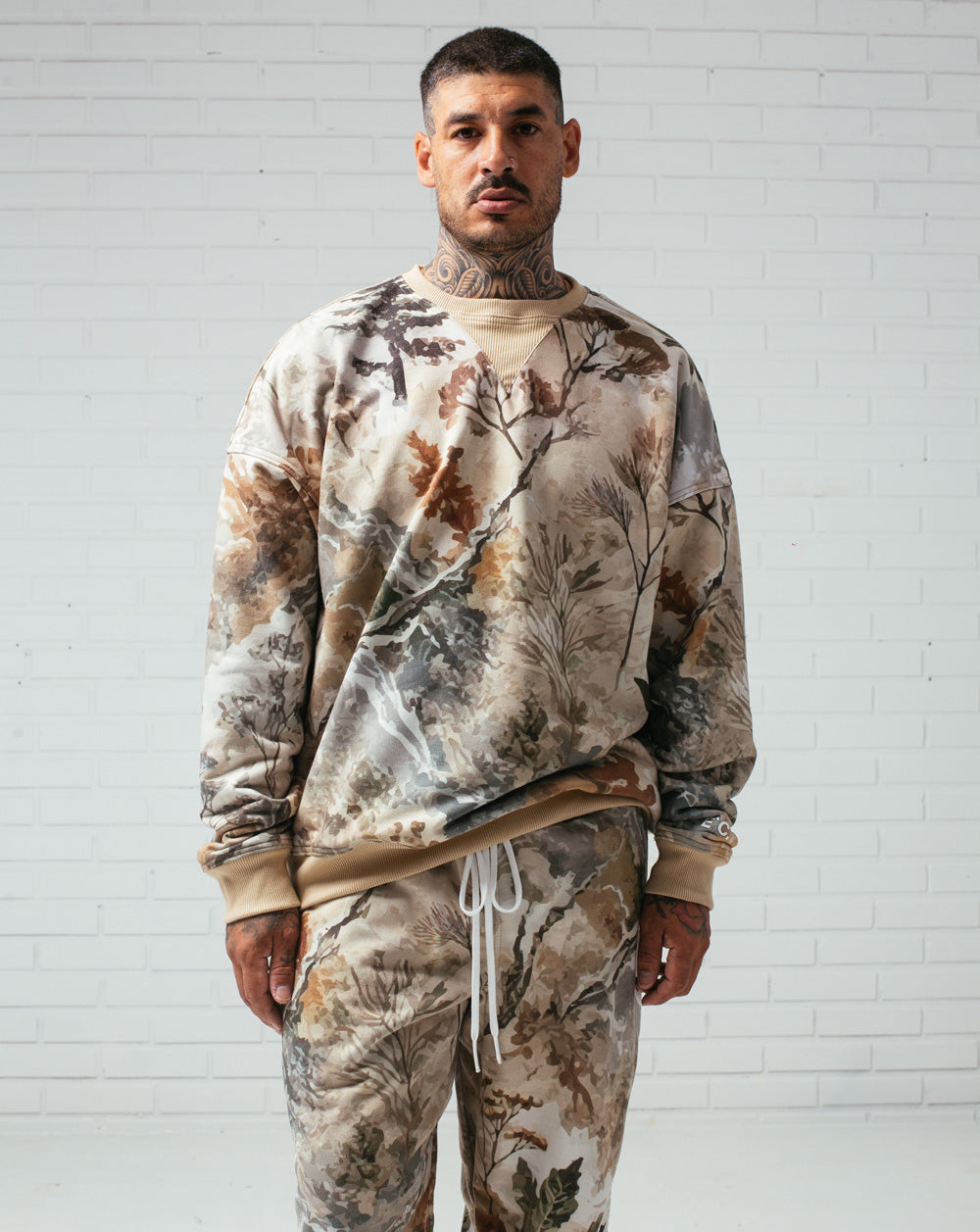 Crewneck Sweatshirt Camo