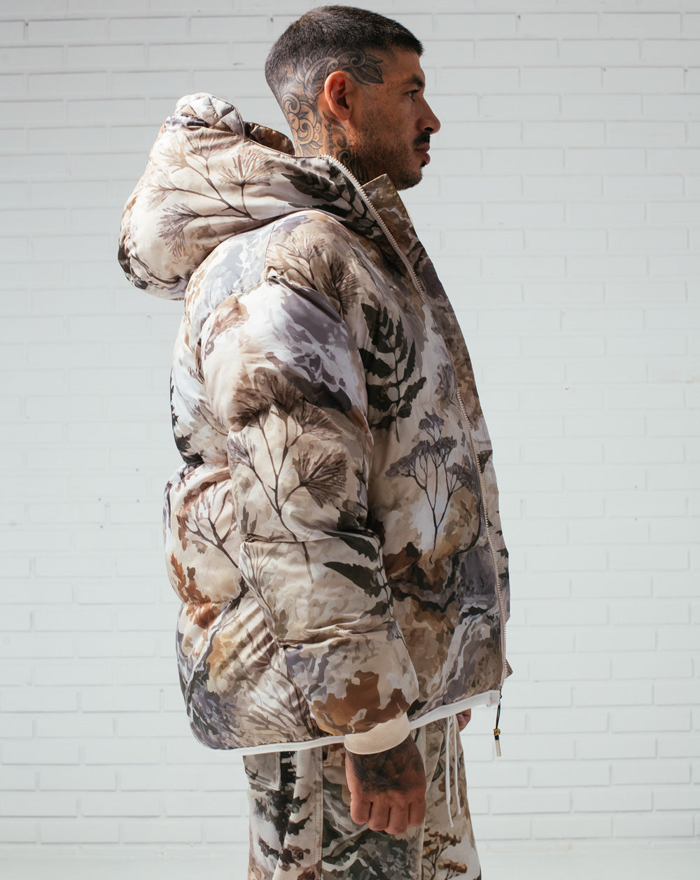 Puffer Jacket Camo