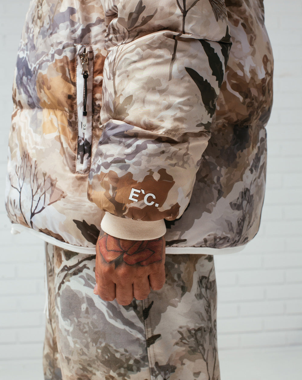Puffer Jacket Camo