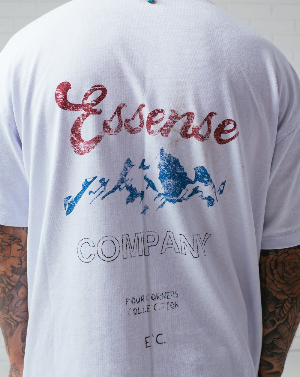 Mountain Tee White