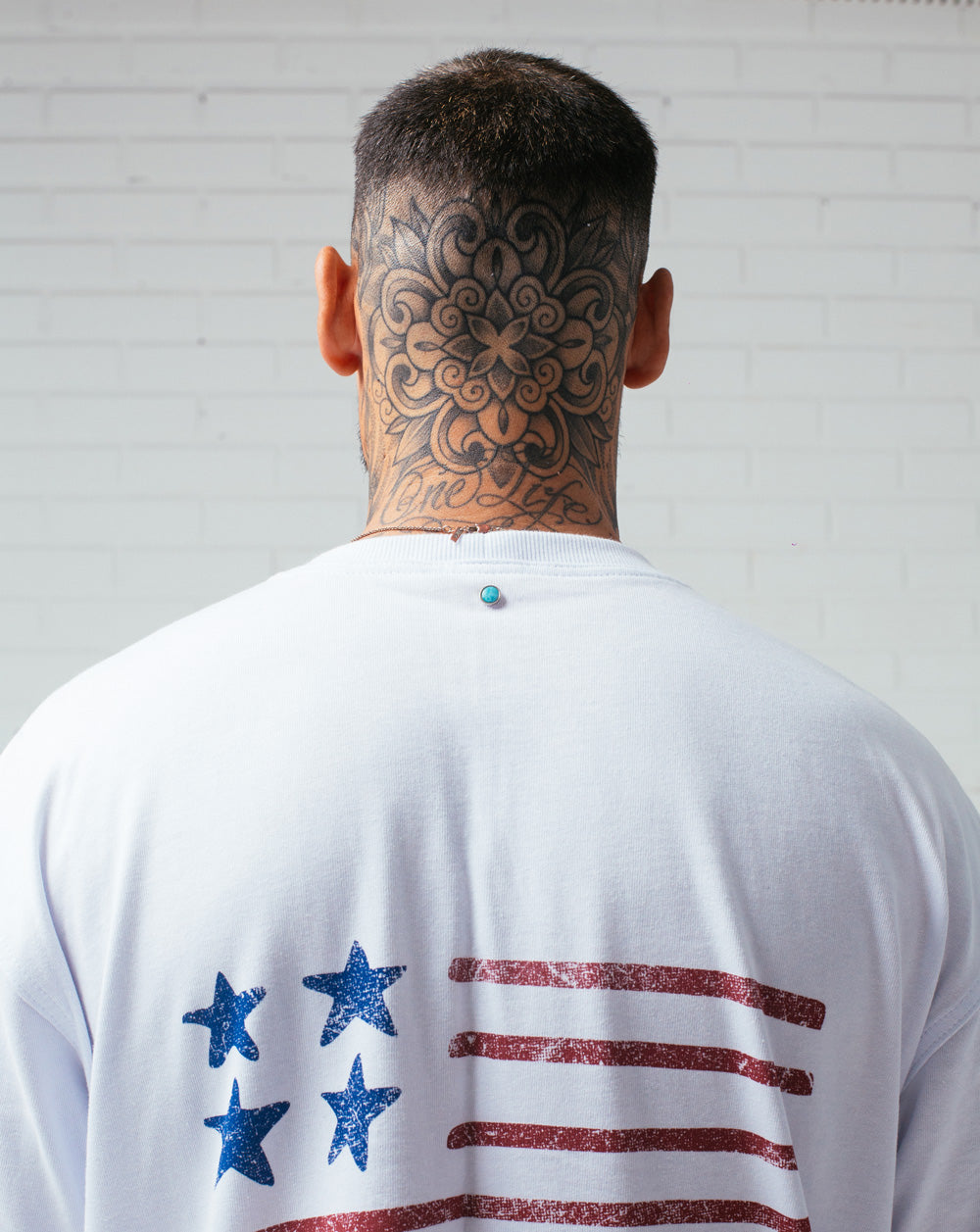 Flag Tee White