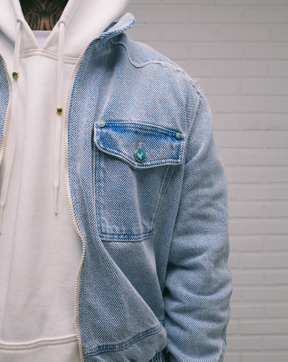 Jacket Jeans Cowboy Vintage Blue