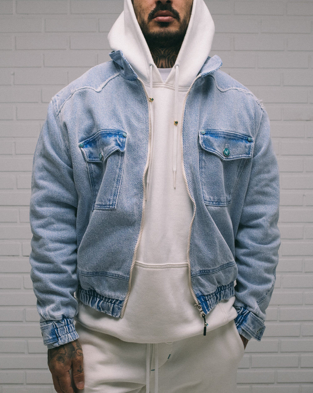 Jacket Jeans Cowboy Vintage Blue