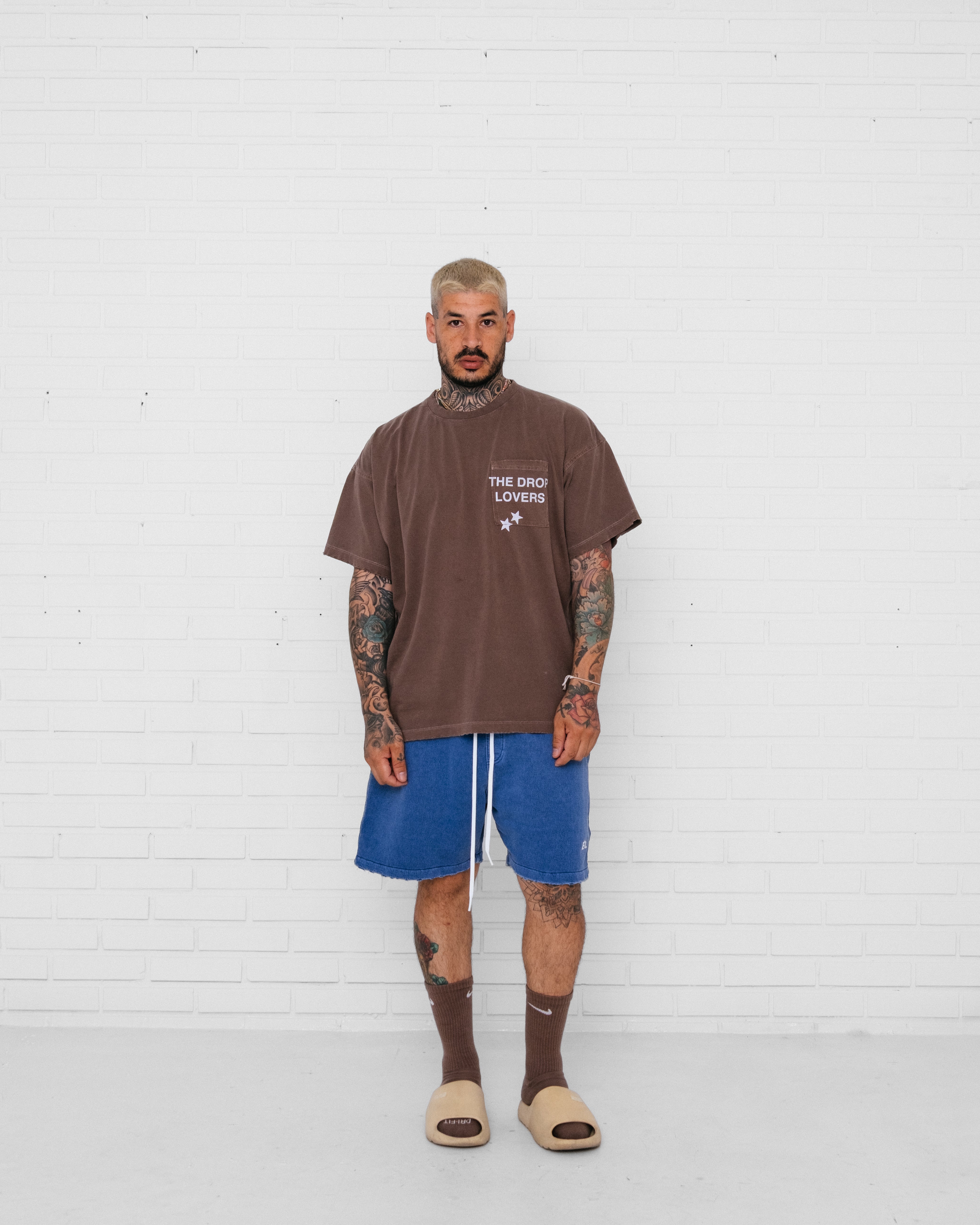 Washed Tee Brown