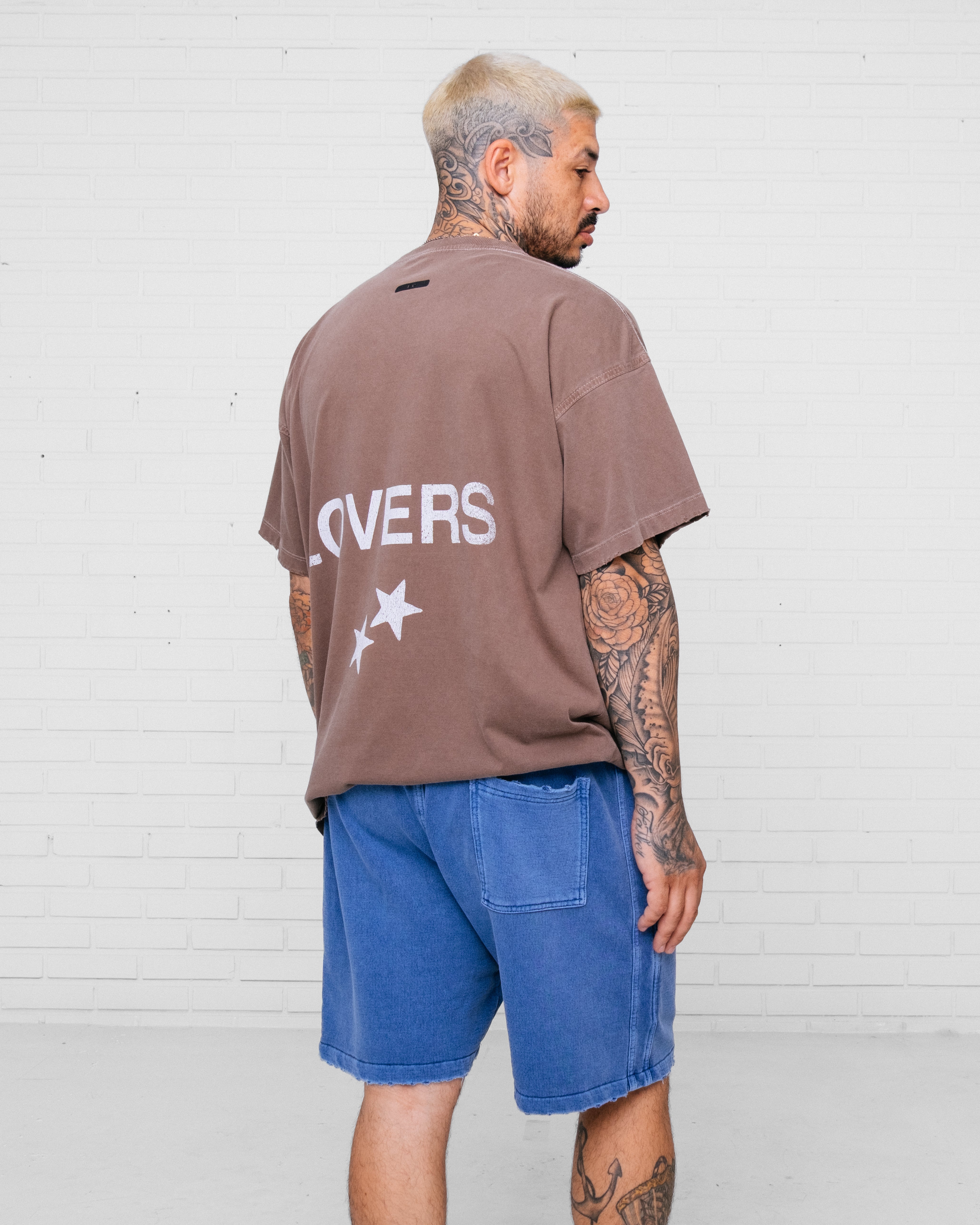 Washed Tee Brown