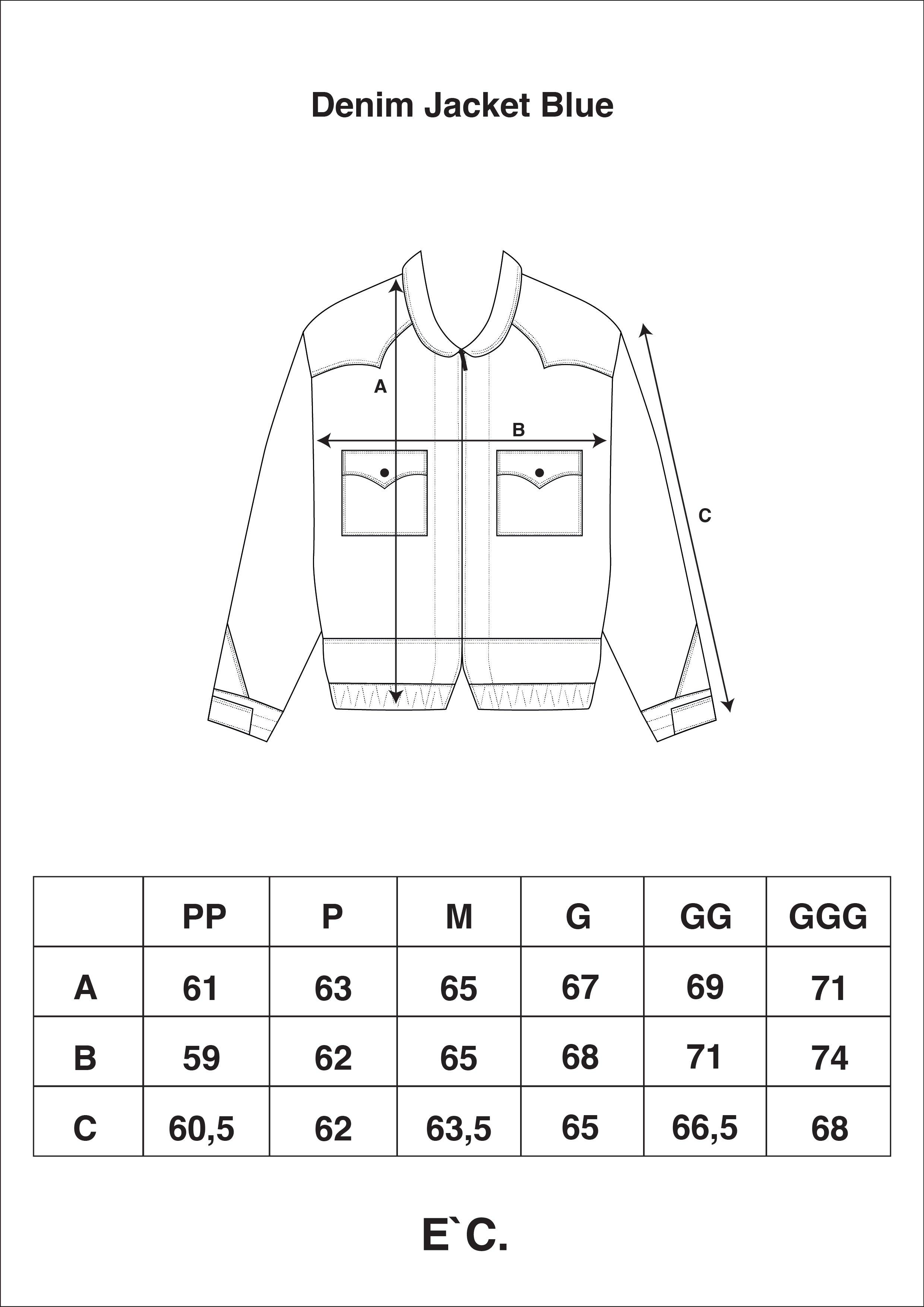 Jacket Jeans Cowboy Vintage Blue