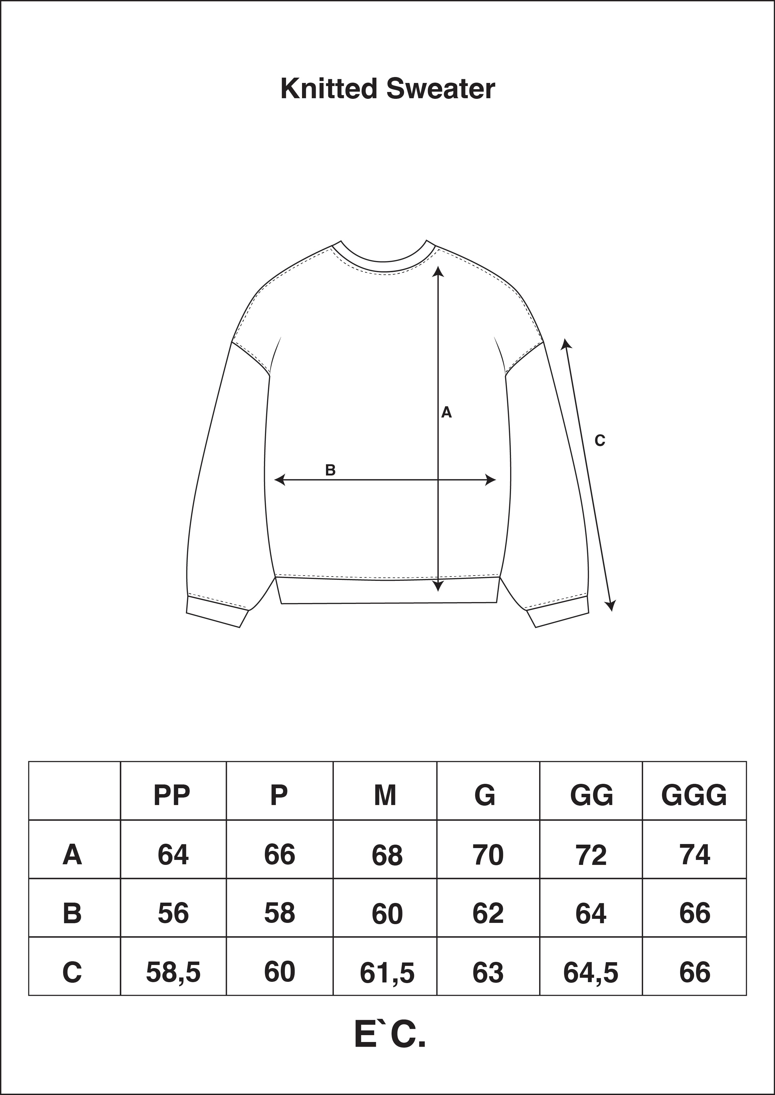 Knitted Sweater Black