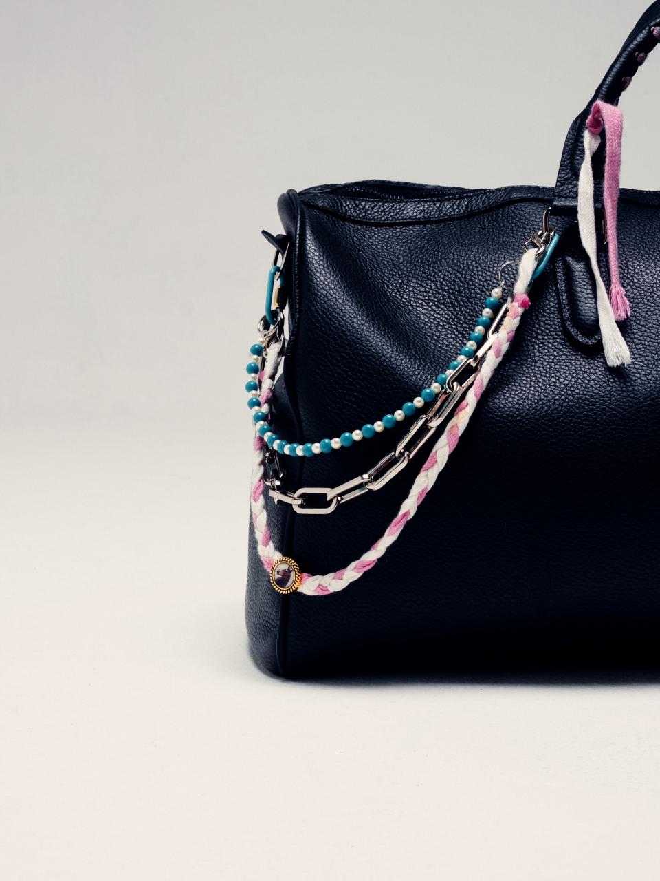 Leather Custom Bag E`C. Black