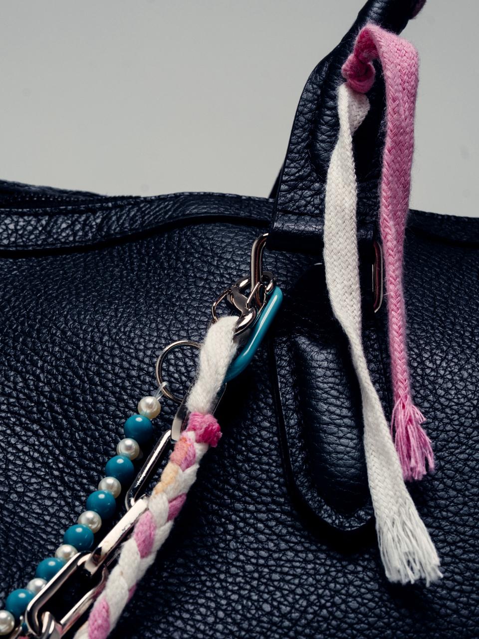 Leather Custom Bag E`C. Black