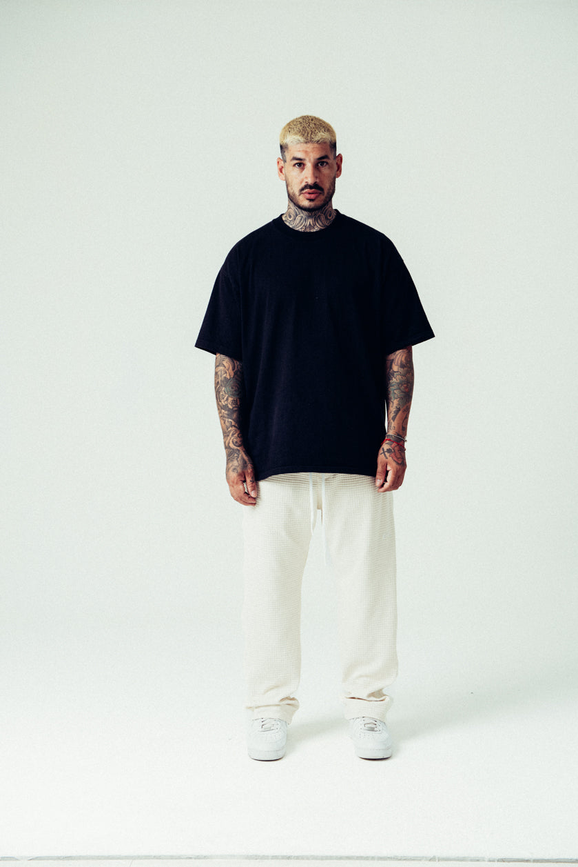 Waffle Pants Off White