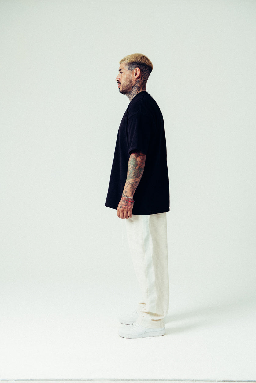 Waffle Pants Off White