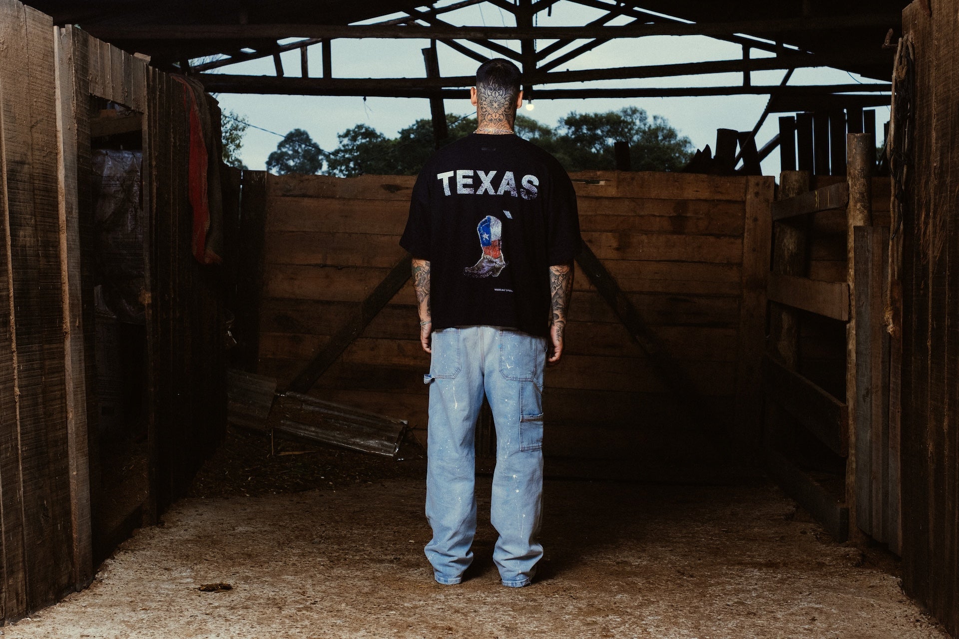 Tee Texas` Boots E`C. Black