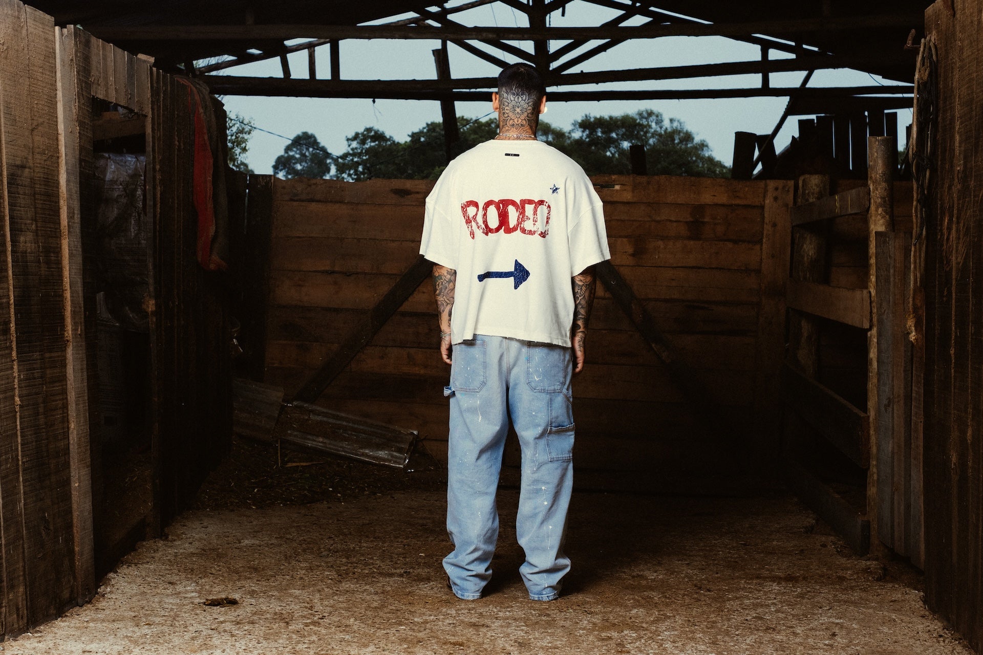 Tee Rode`o E`C. Off White