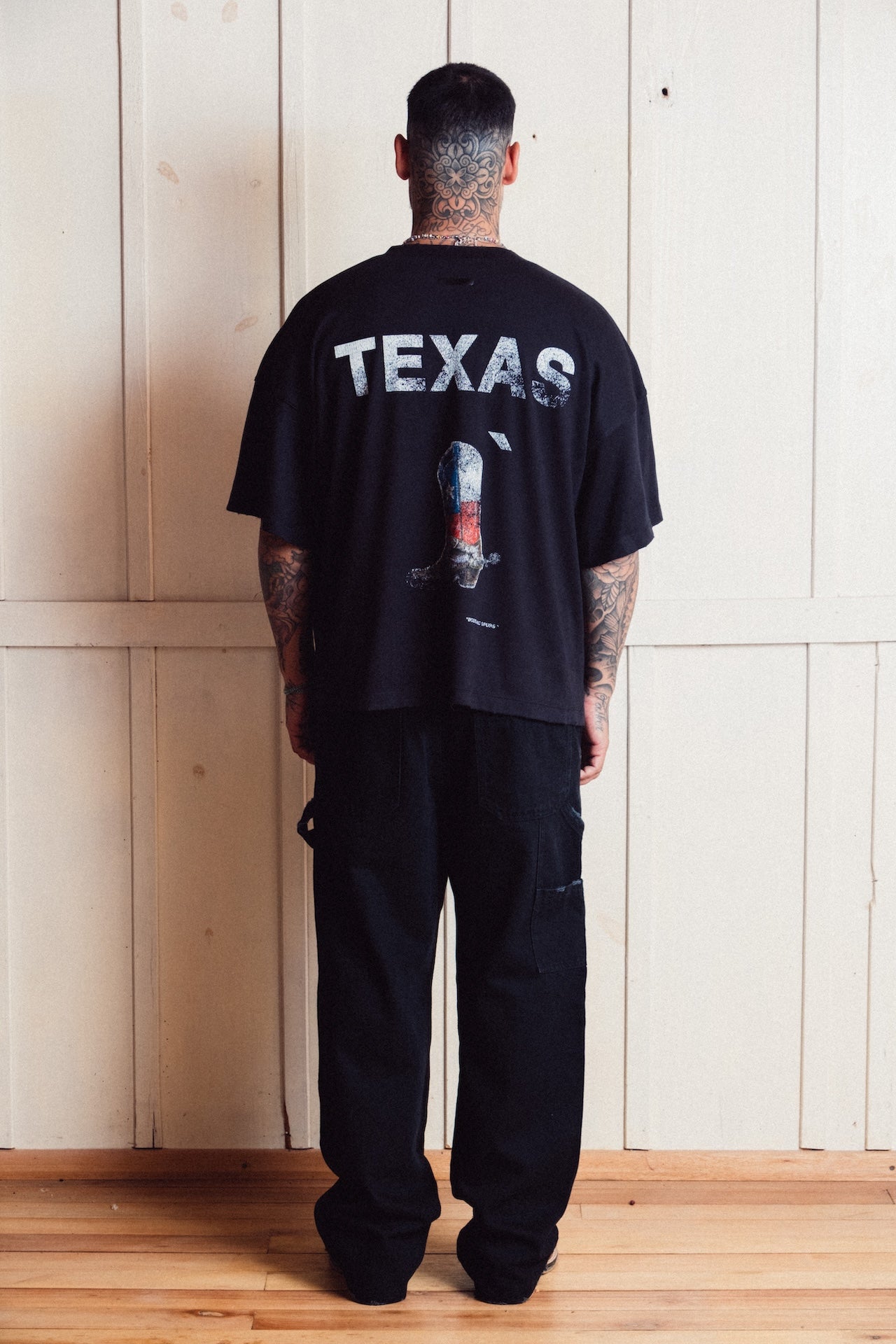 Tee Texas` Boots E`C. Black