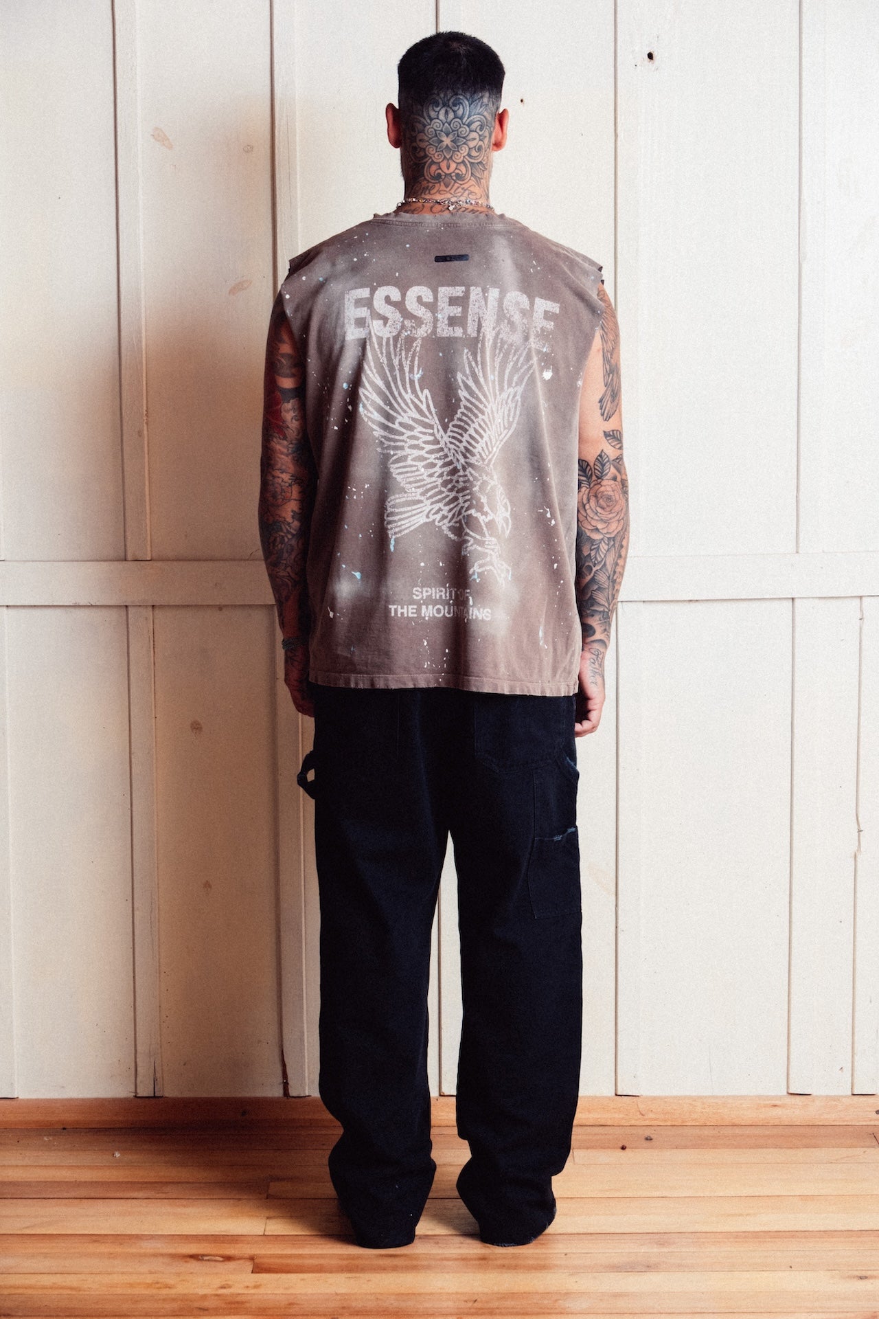 Destroyed Muscle Tank E`C. Brown