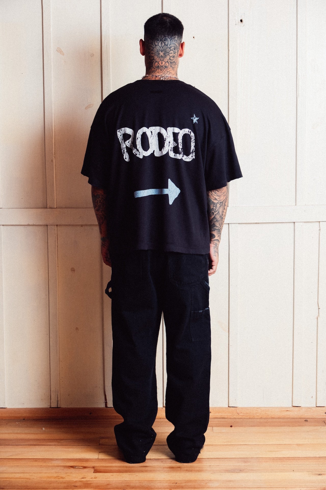 Tee Rode`o E`C. Off Black
