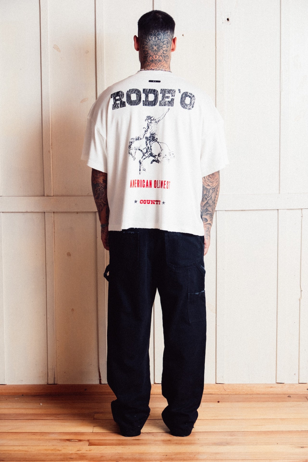 Tee Old West E`C. Off White