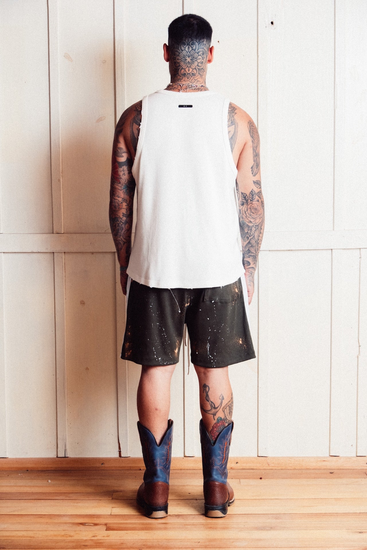 Destroyed Shorts E’C. Green