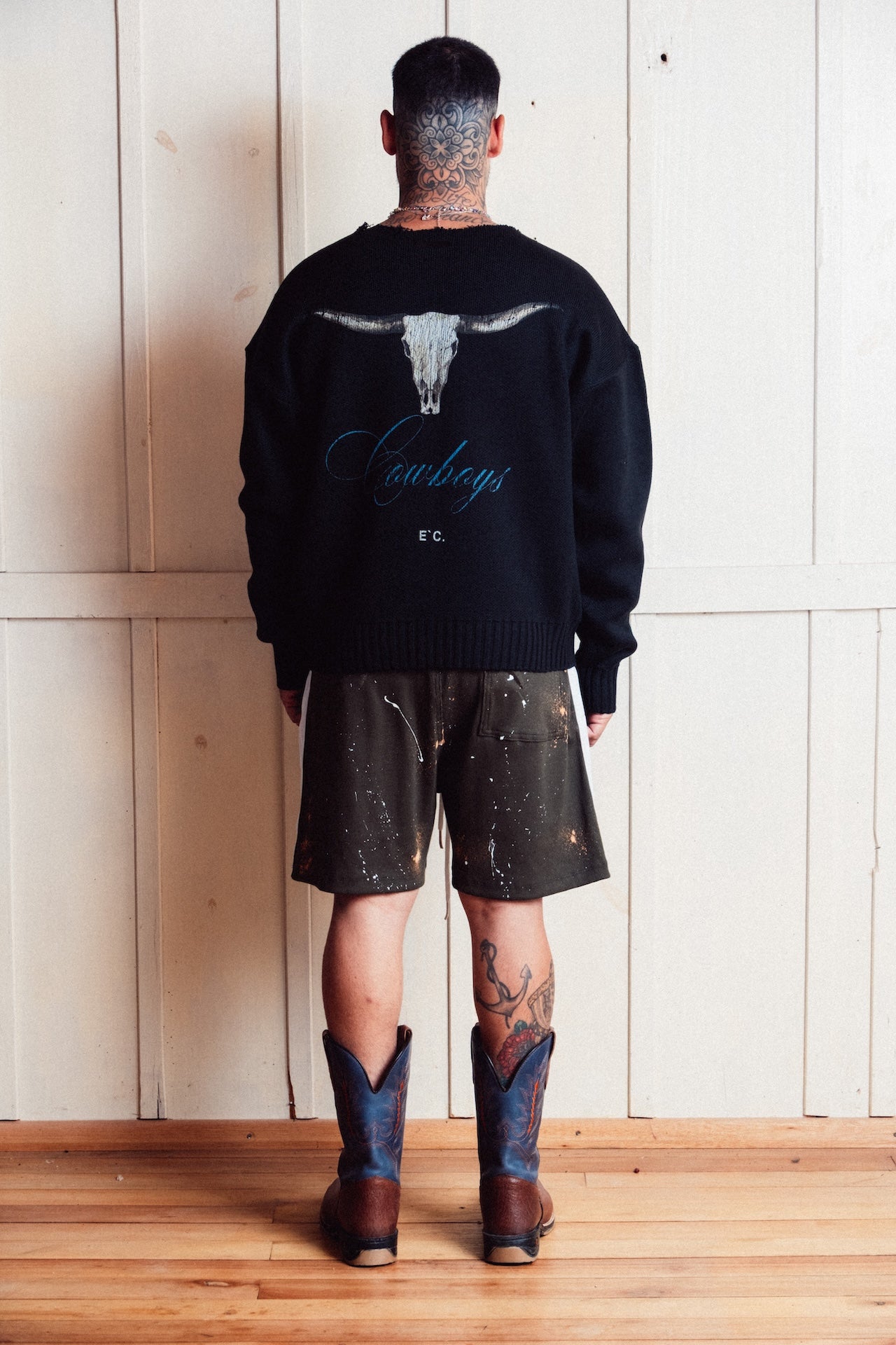 Knit Cowboys E`C. Black
