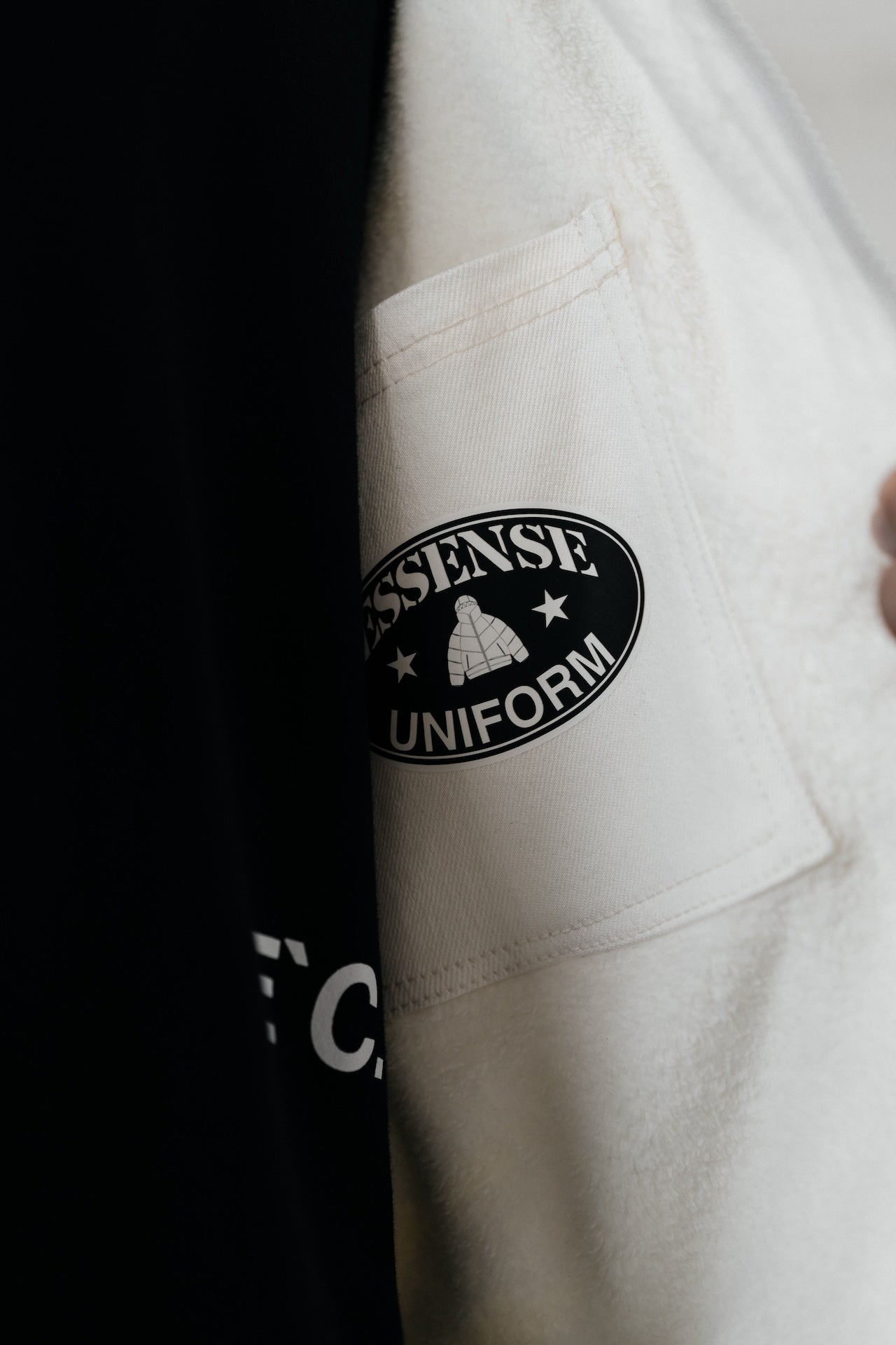 Jaqueta de Sarja E`C. - Off White