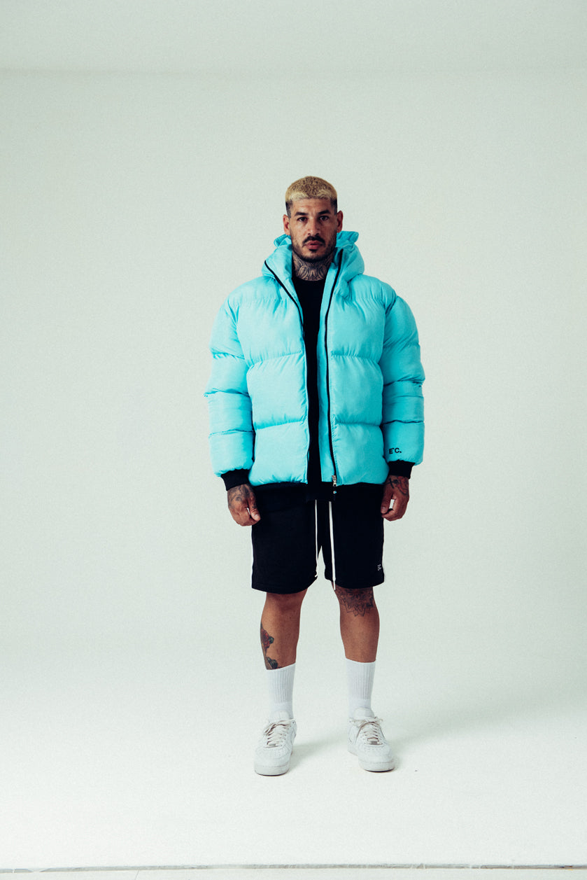 Secret Puffer Jacket Blue
