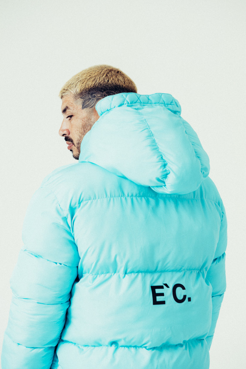 Secret Puffer Jacket Blue