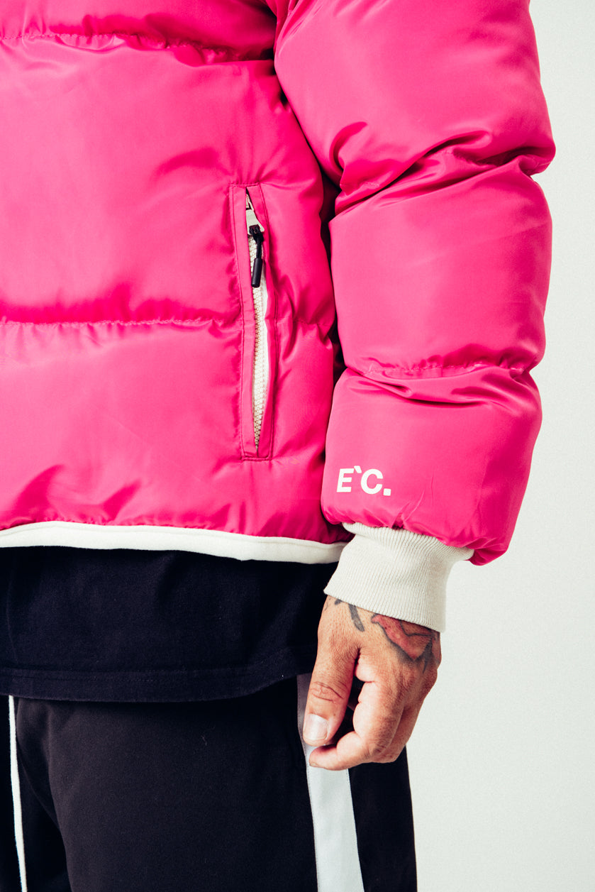 Secret Puffer Jacket Pink