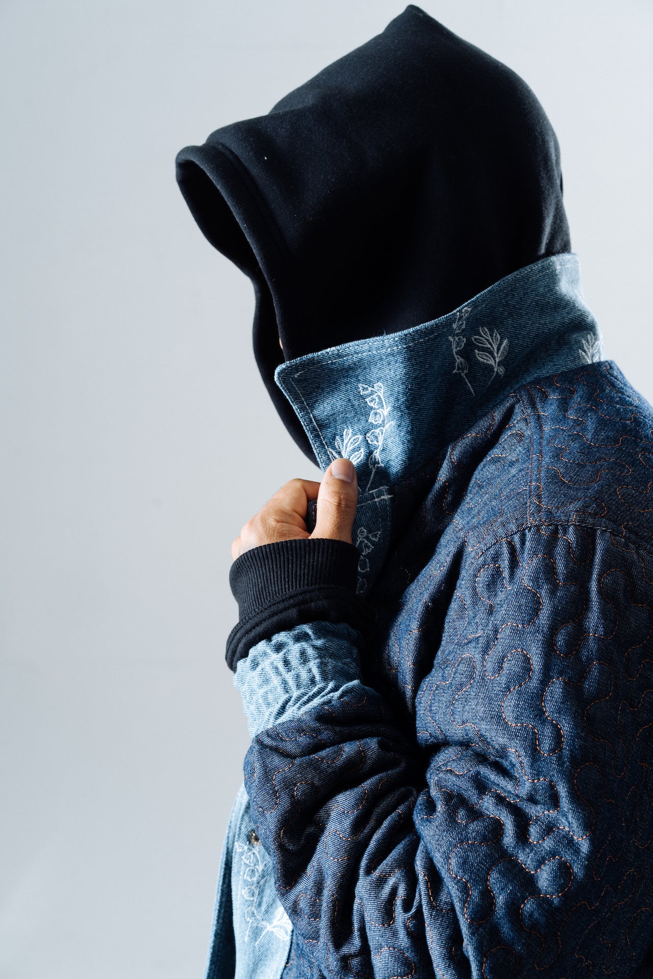 Jacket Jeans Flowers