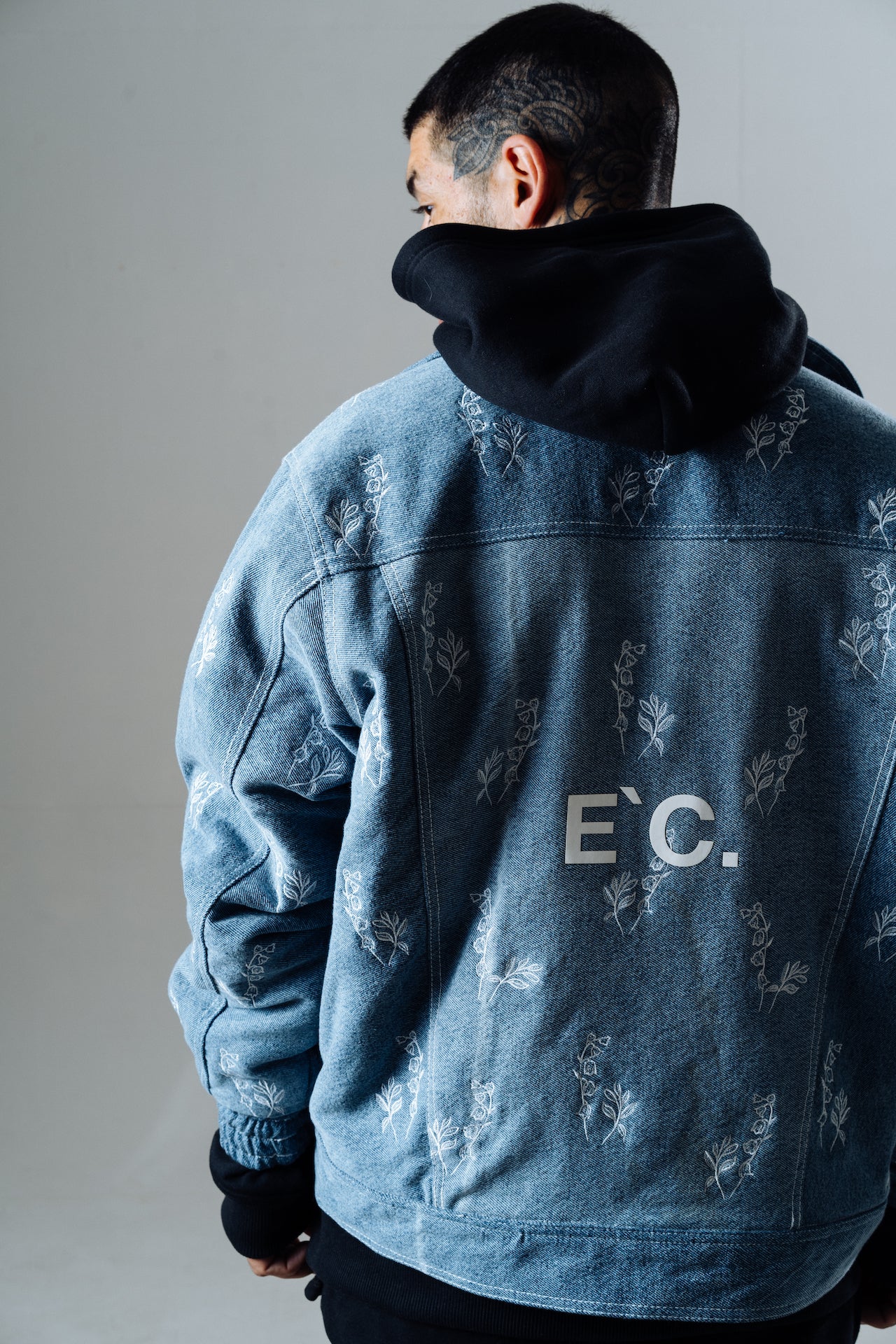 Jacket Jeans Flowers