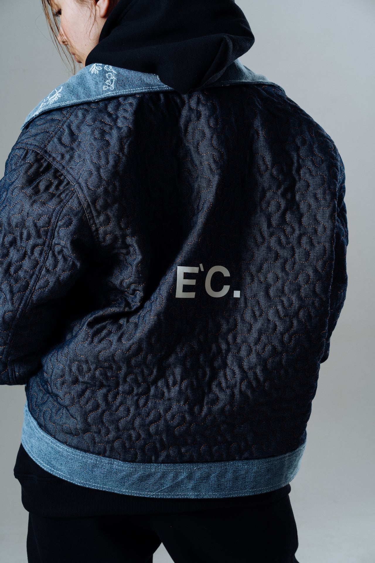 Jacket Jeans Flowers