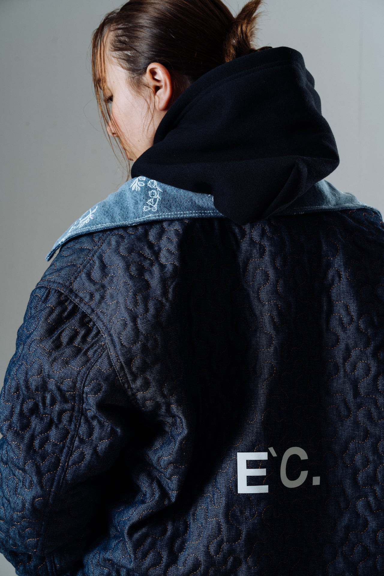 Jacket Jeans Flowers