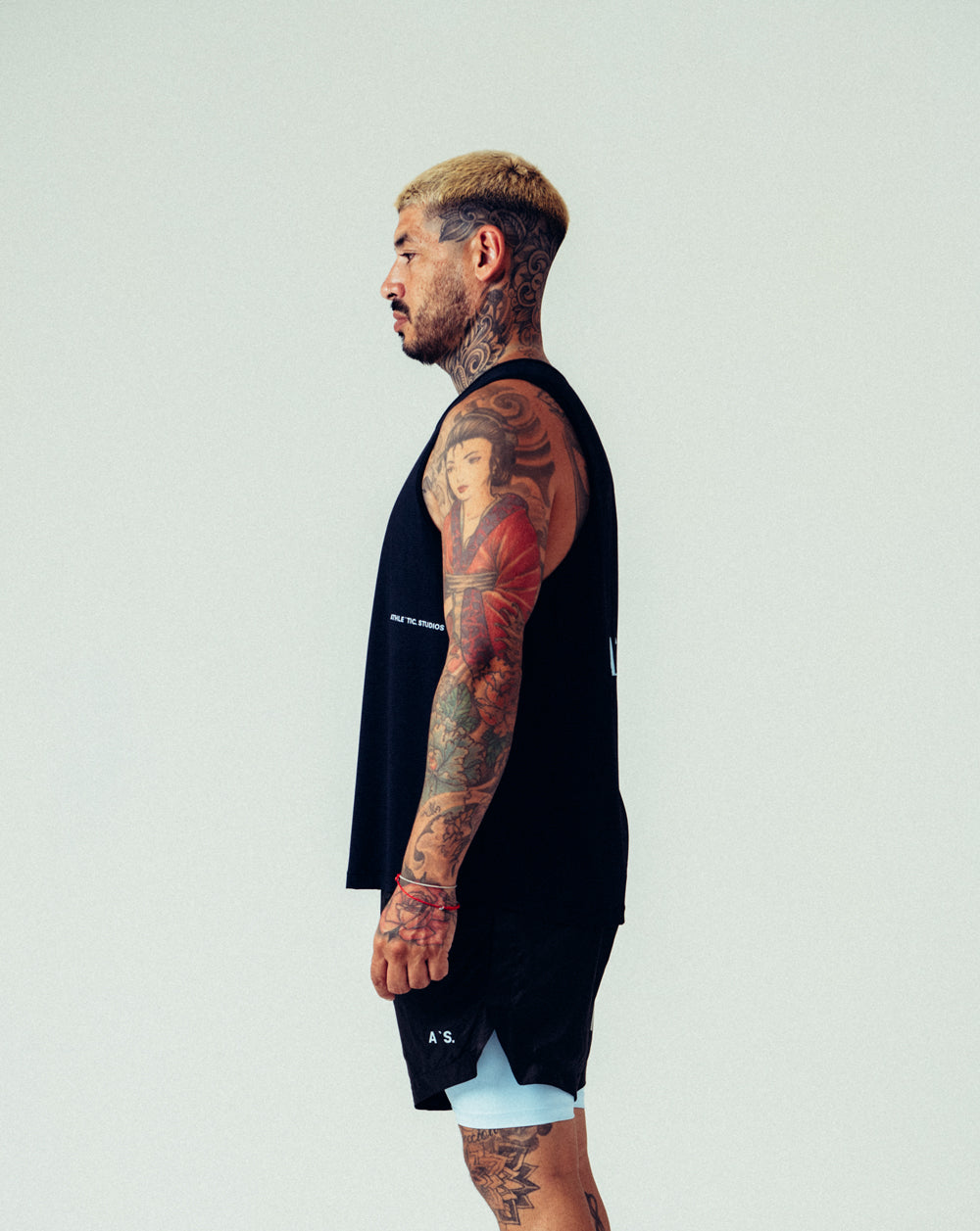 A`S. Shorts Black