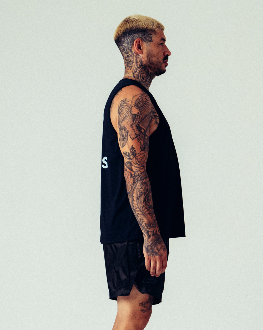 A`S. Shorts Black