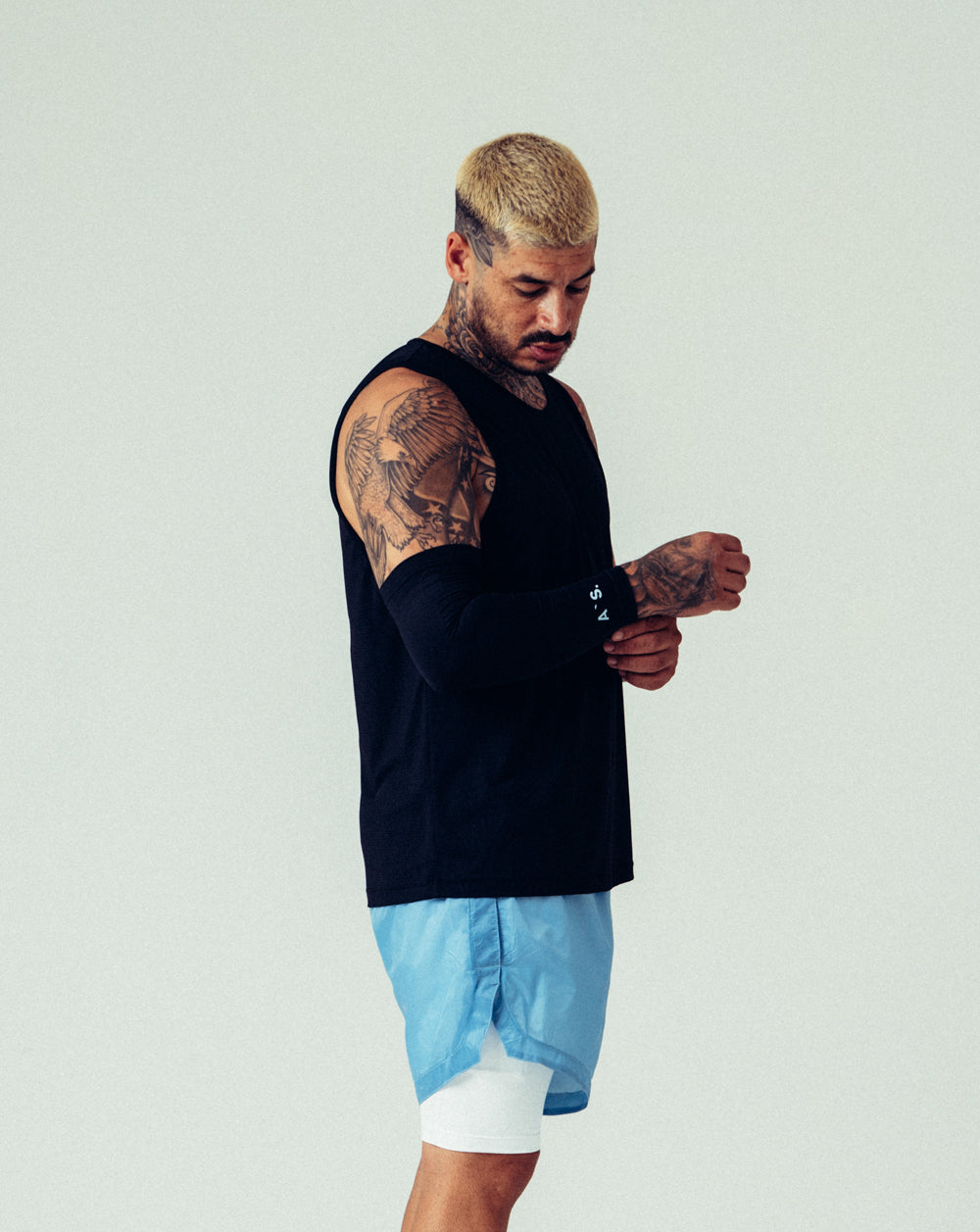 A`S. Sleeve Black
