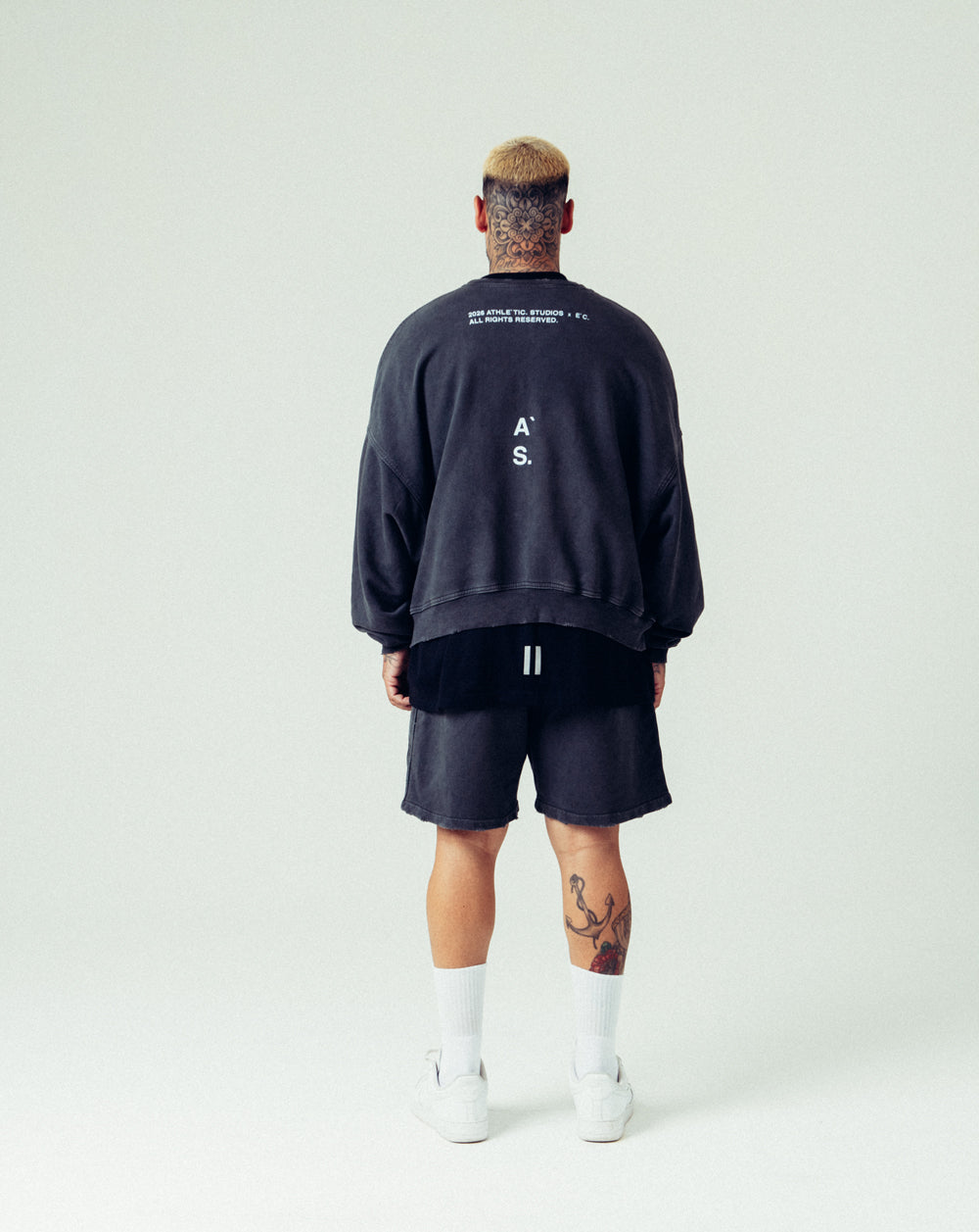 A`S. Sweatshorts Gray