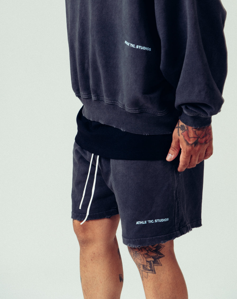A`S. Sweatshorts Gray