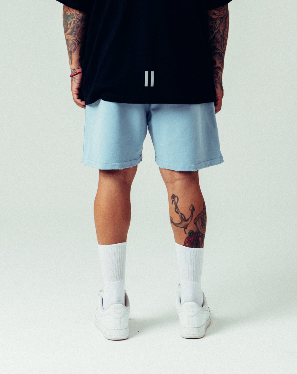 A`S. Sweatshorts Sky Blue