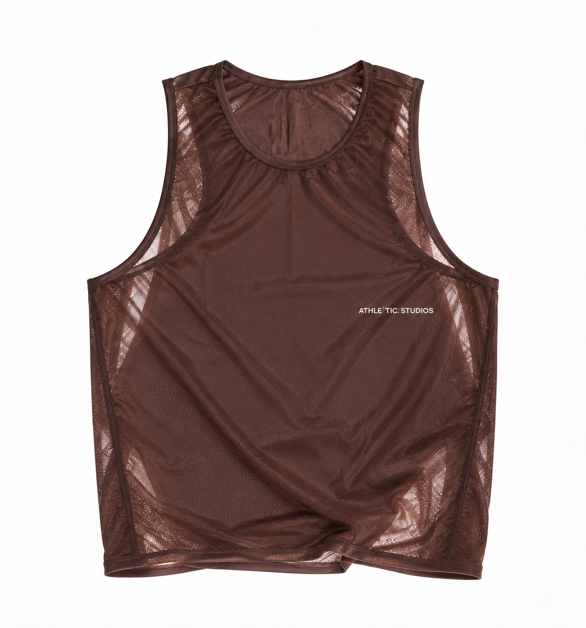 Athletic Tank Top Brown