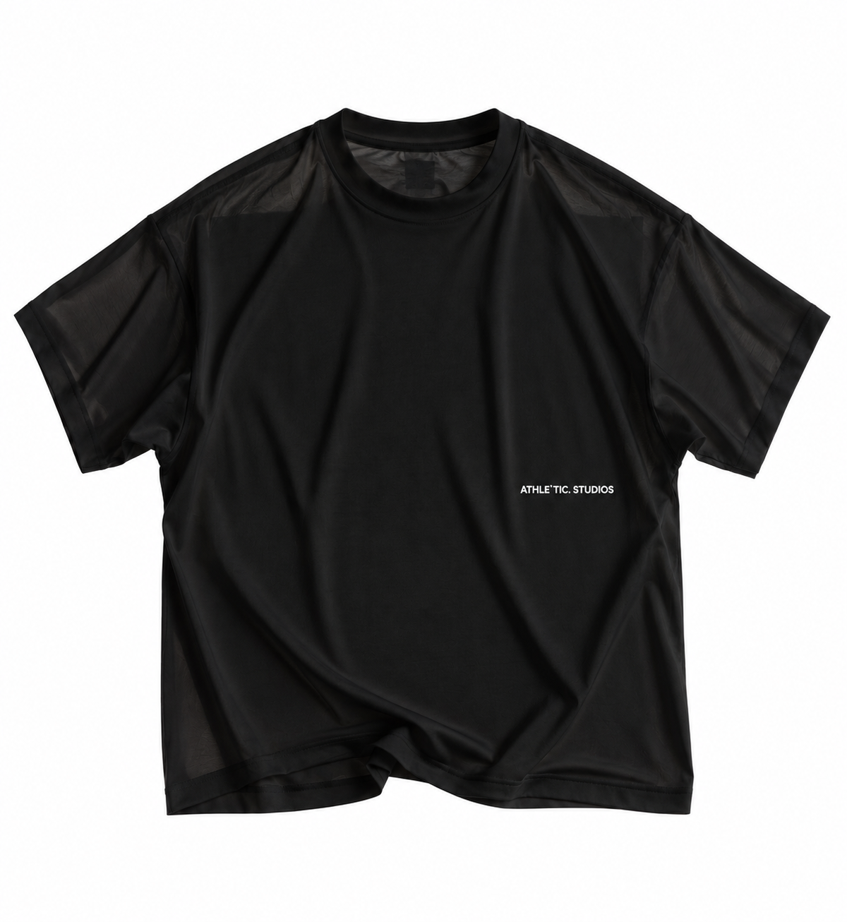 Athletic Tee Tech Modal Black