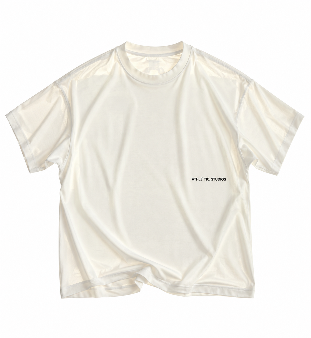 Athletic Tee Tech Pima Off White