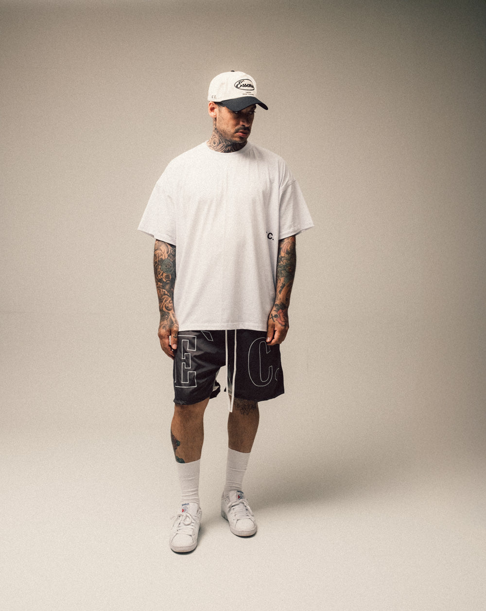 Logo Shorts E`C. - Gray