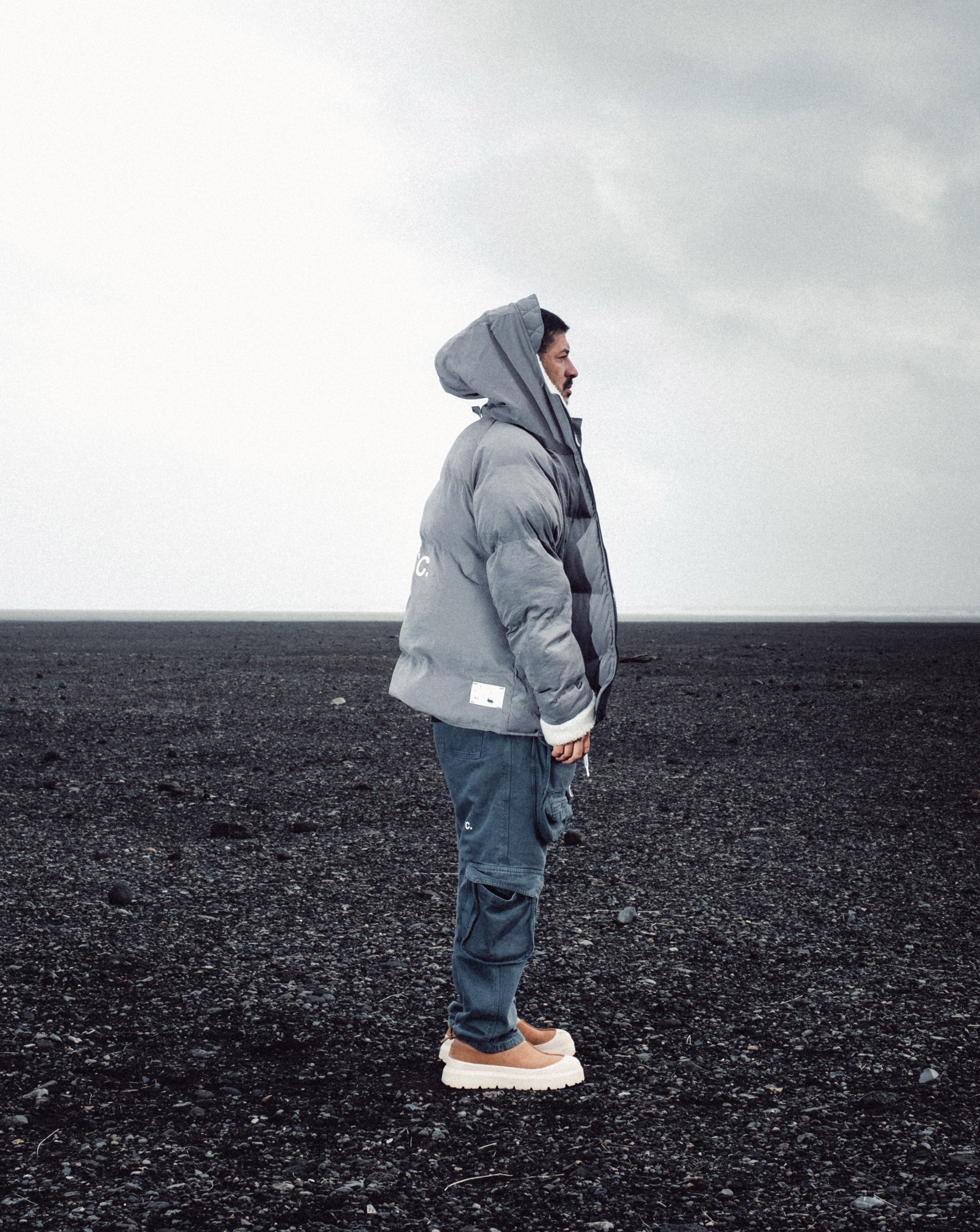 Puffer Jacket E`C. Gray