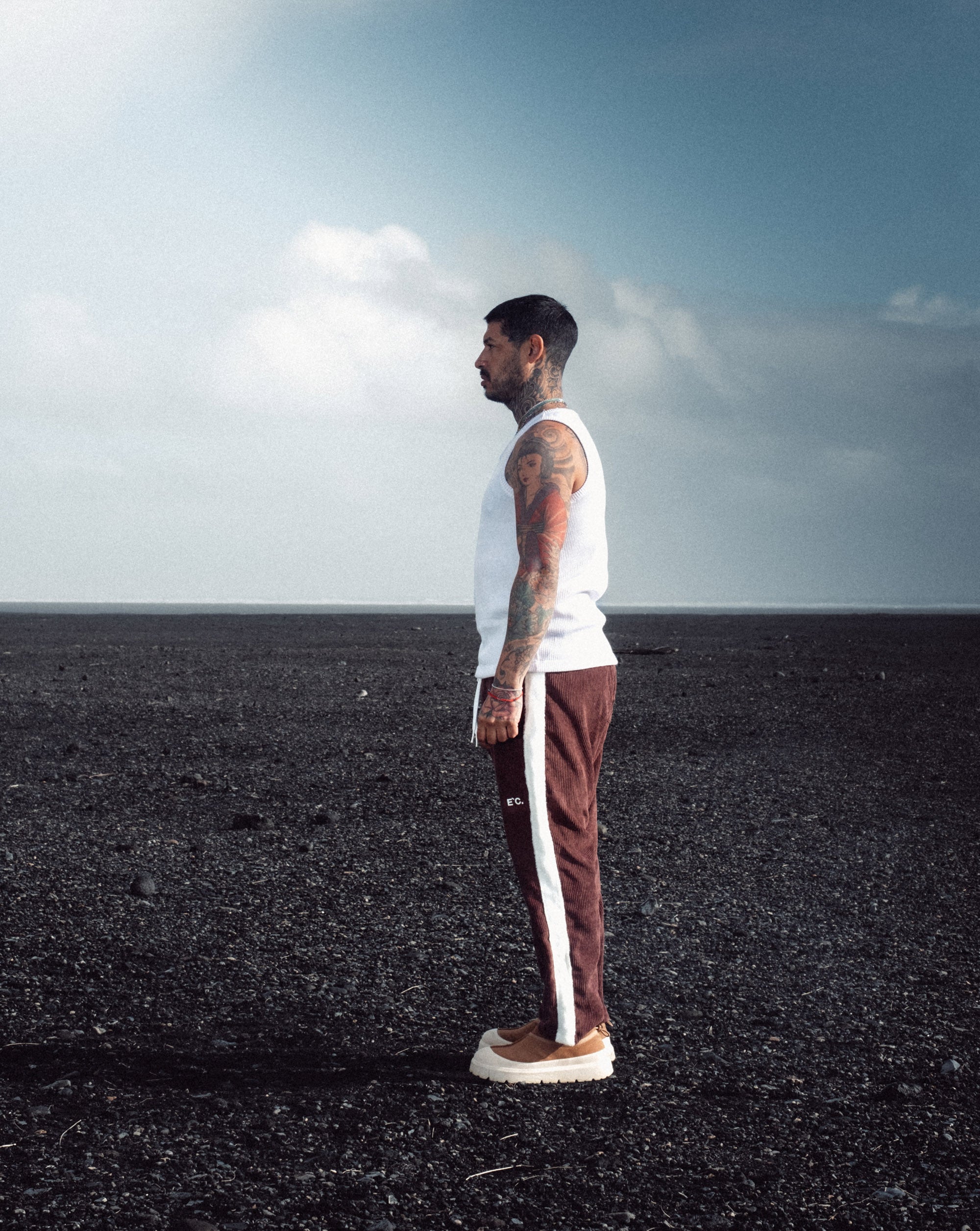 Cotele Pants E`C. Burgundy