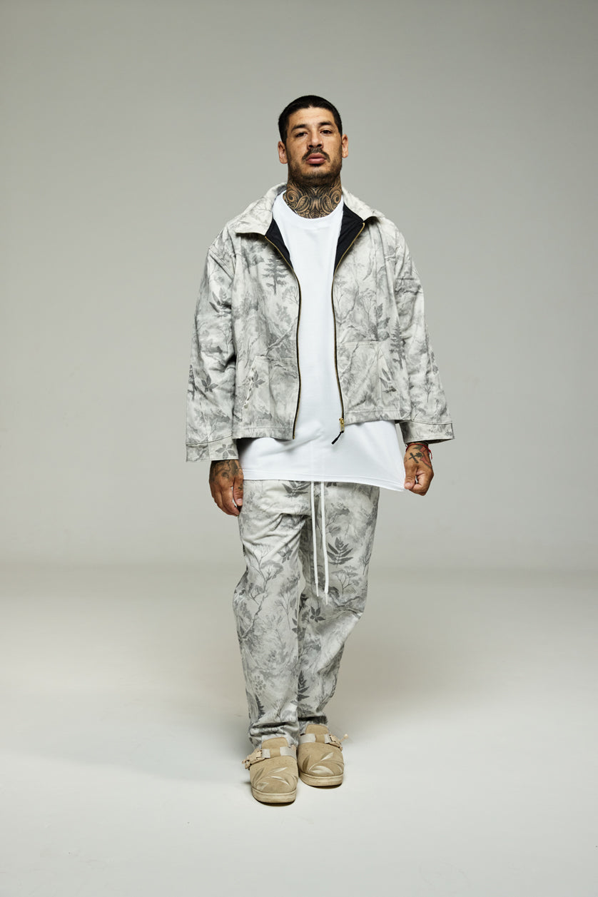 Calça Sarja Camo E`C.