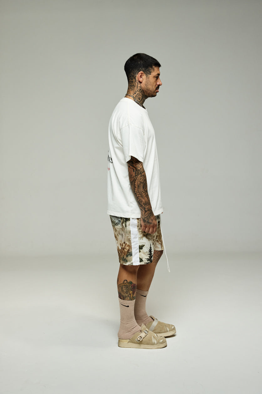 Shorts Moletom Camo E`C.