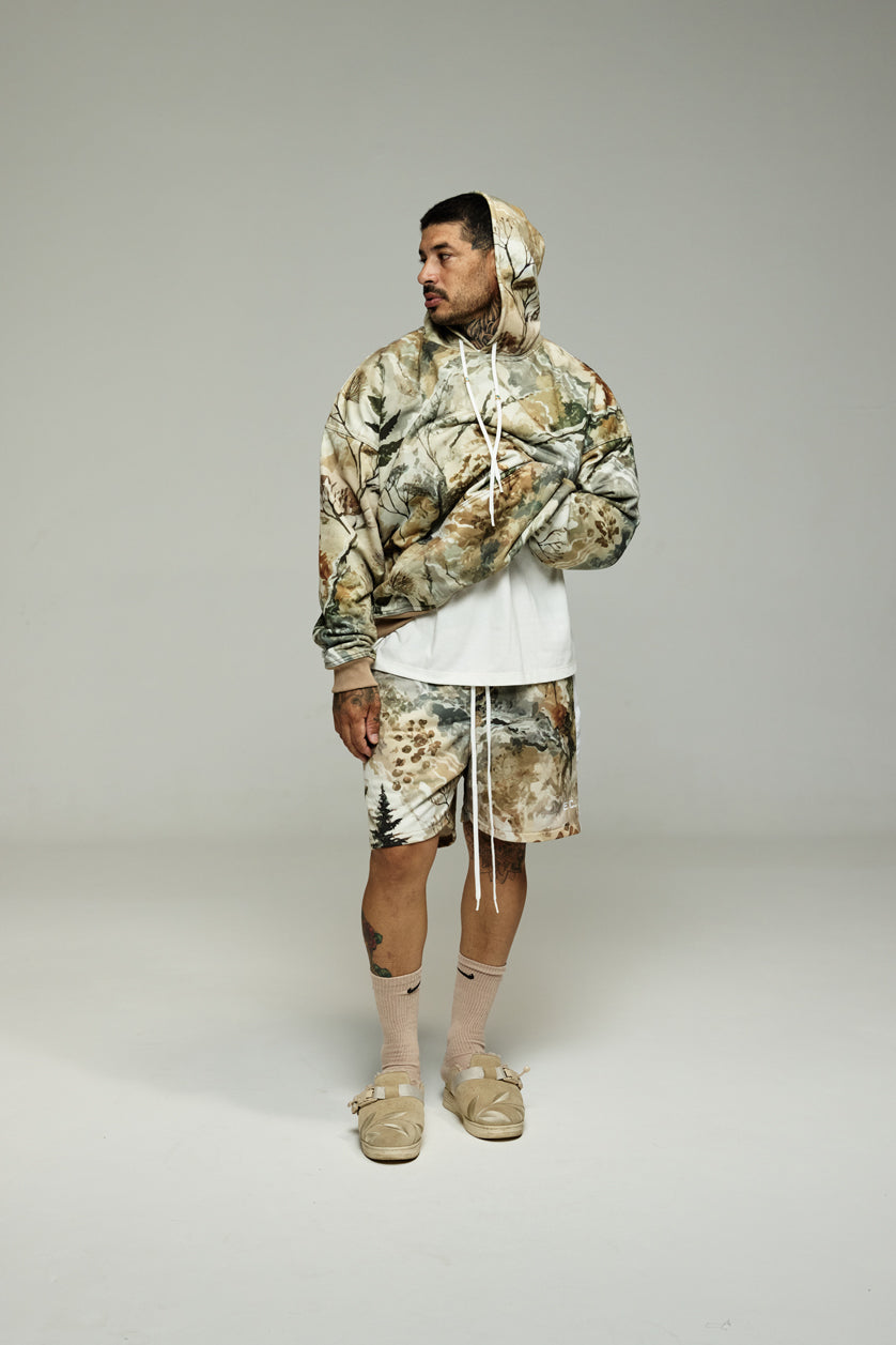 Shorts Moletom Camo E`C.