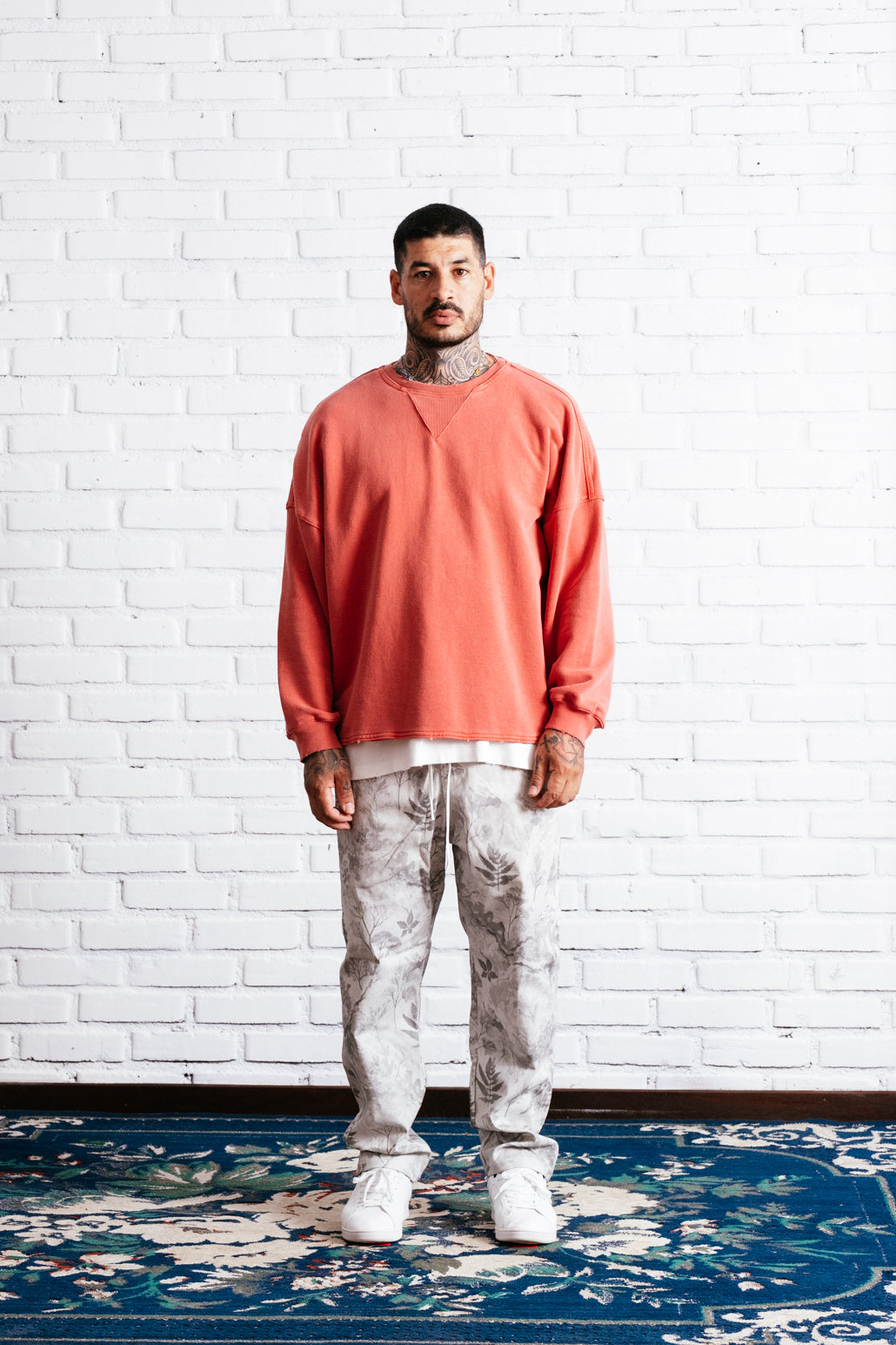 Calça Sarja Camo E`C.