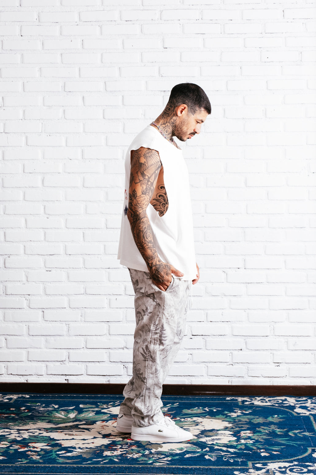 Muscle Tank American Cowboys E`C. Off White