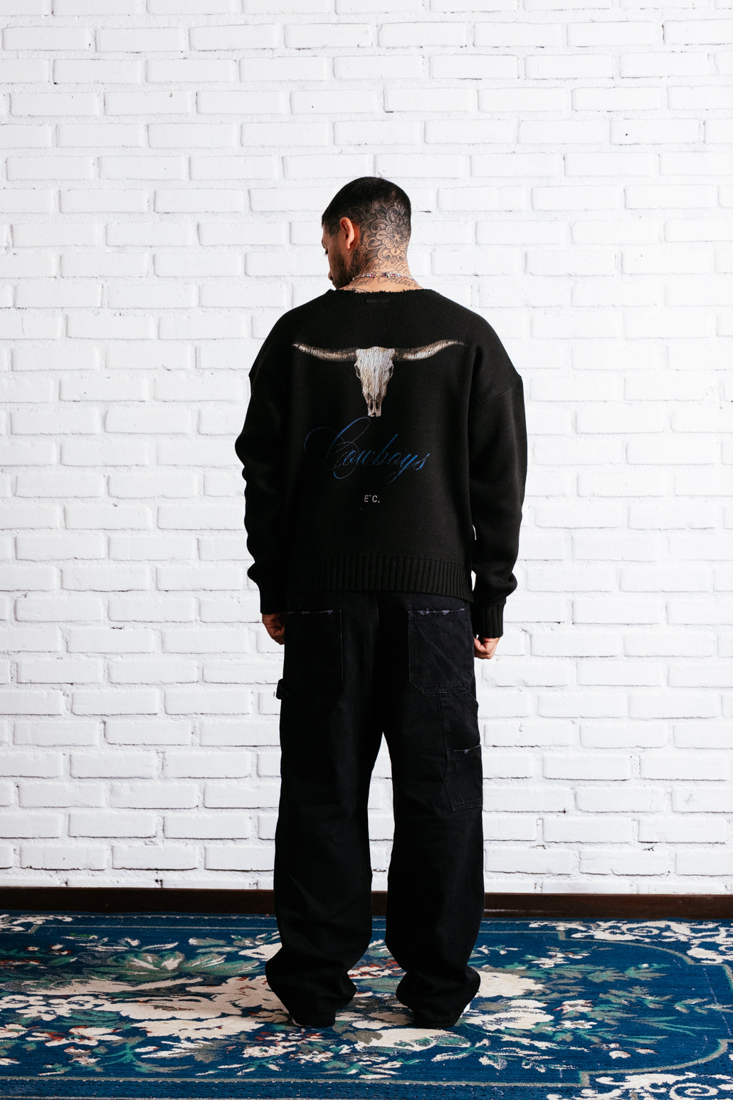Knit Cowboys E`C. Black